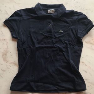 Navy blue Lacoste Polo